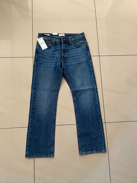 Nowe spodnie jensowe Jack&Jones 33/32 szwedy szeorokie Y2K