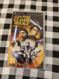 Gra STAR-WARS The Clone Wars Republic Heroes na PSP