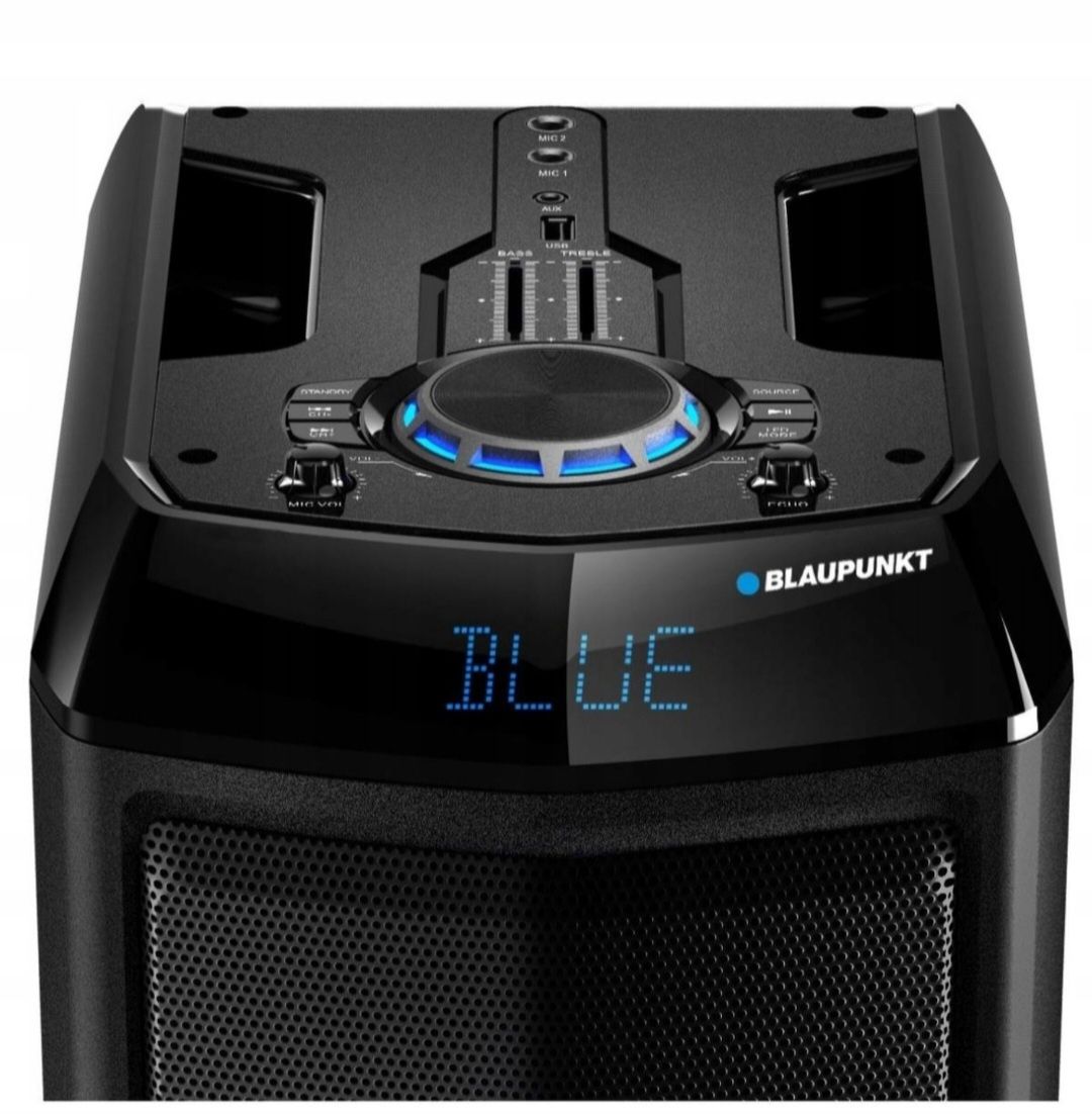 Głośnik Bluetooth Blaupunkt PS05.2DB 800W – Party Speaker z mikrofonem