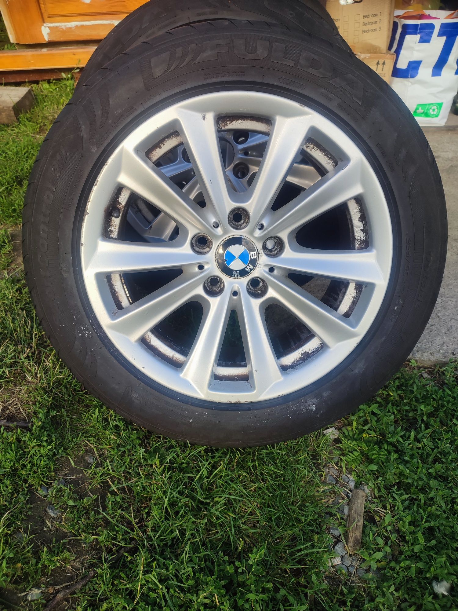 4 x opony 225/55R17 FULDA SPORTCONTROL 2 z felgami 17