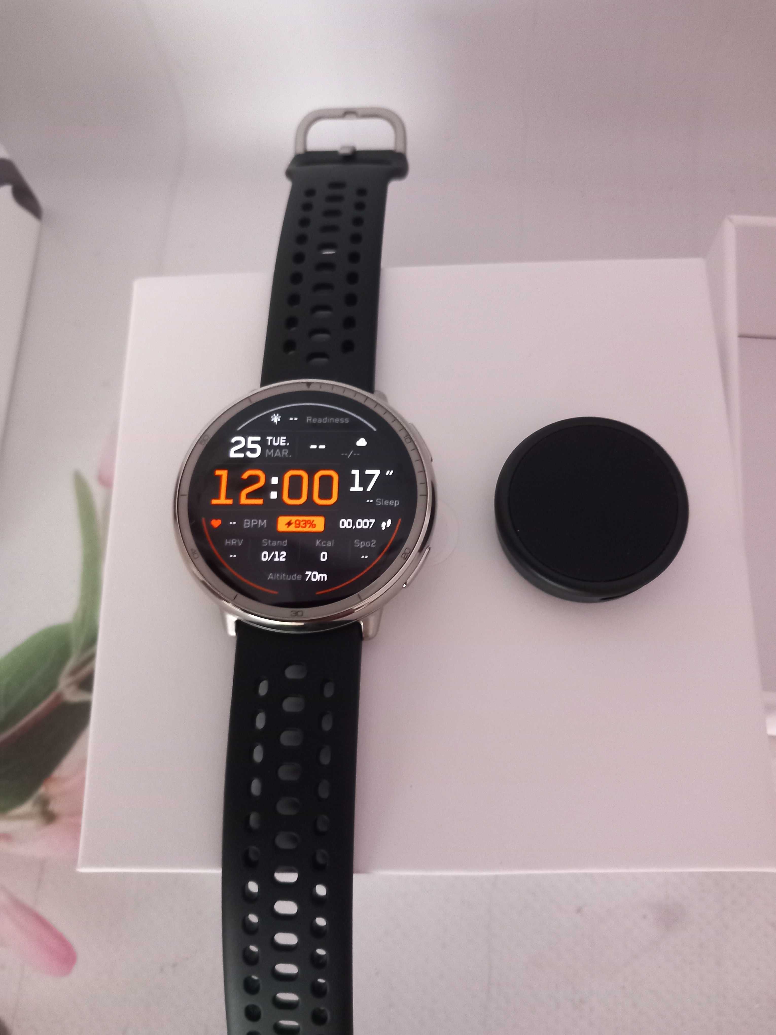 Smartwatch Amazfit Active 2 1,32" Mikrofon 270 mAh Bluetooth Czarny