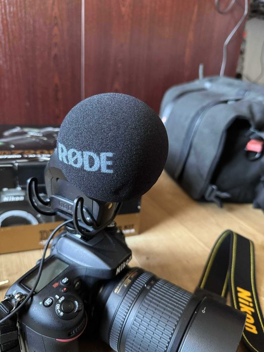 Nikon D7200 + Nikkor 18–105mm + mikrofon RØDE Stereo VideoMic Pro