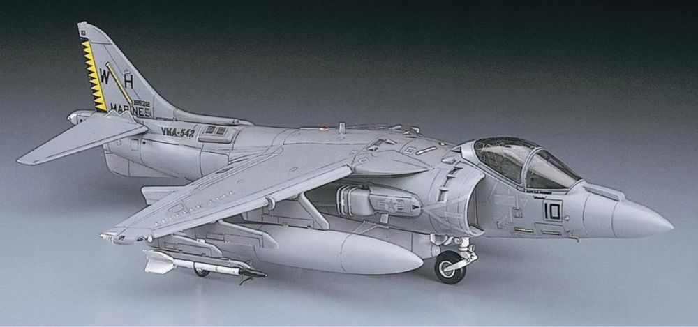 Hasegawa D24 samolot AV-8B Plus Harrier II model do sklejania 1:72