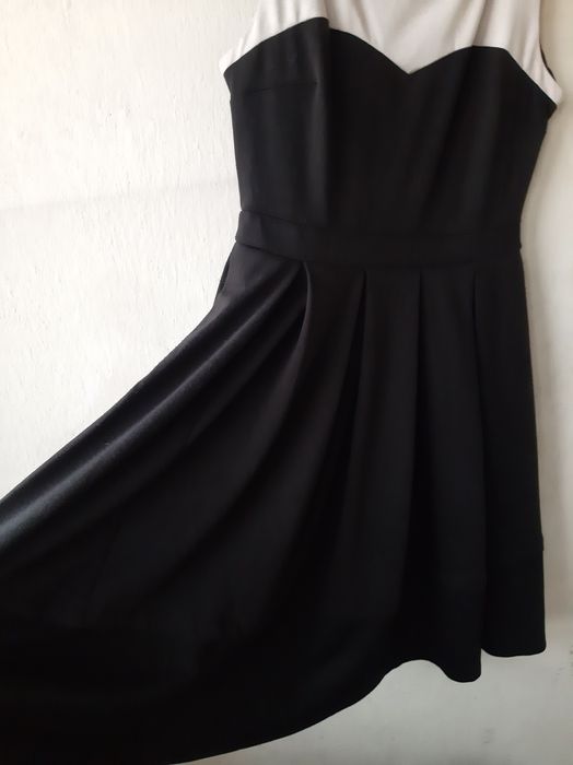 Gruba sukienka na jesień, czy zimę XL, elegancka i na co dzień