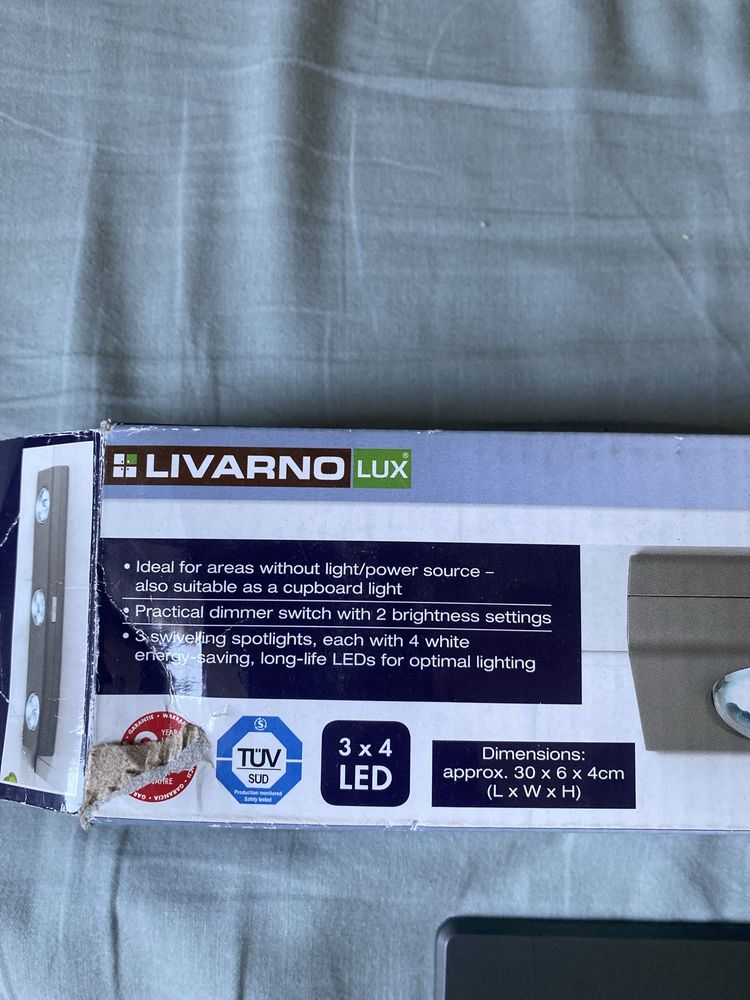 Lampka LED - listwa podszawkowa
