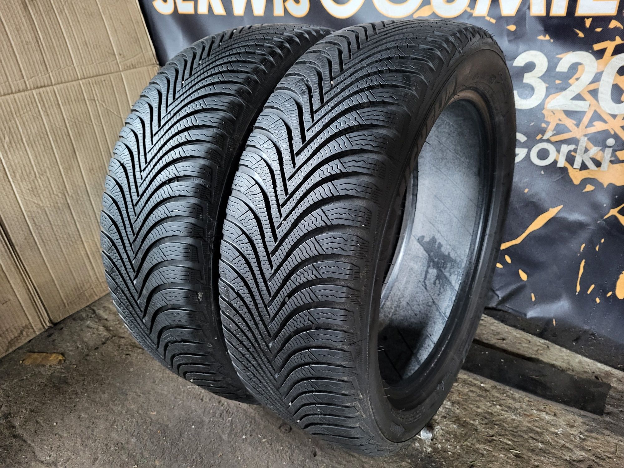 Opony zimowe 205/50/17 Michelin 7,3mm