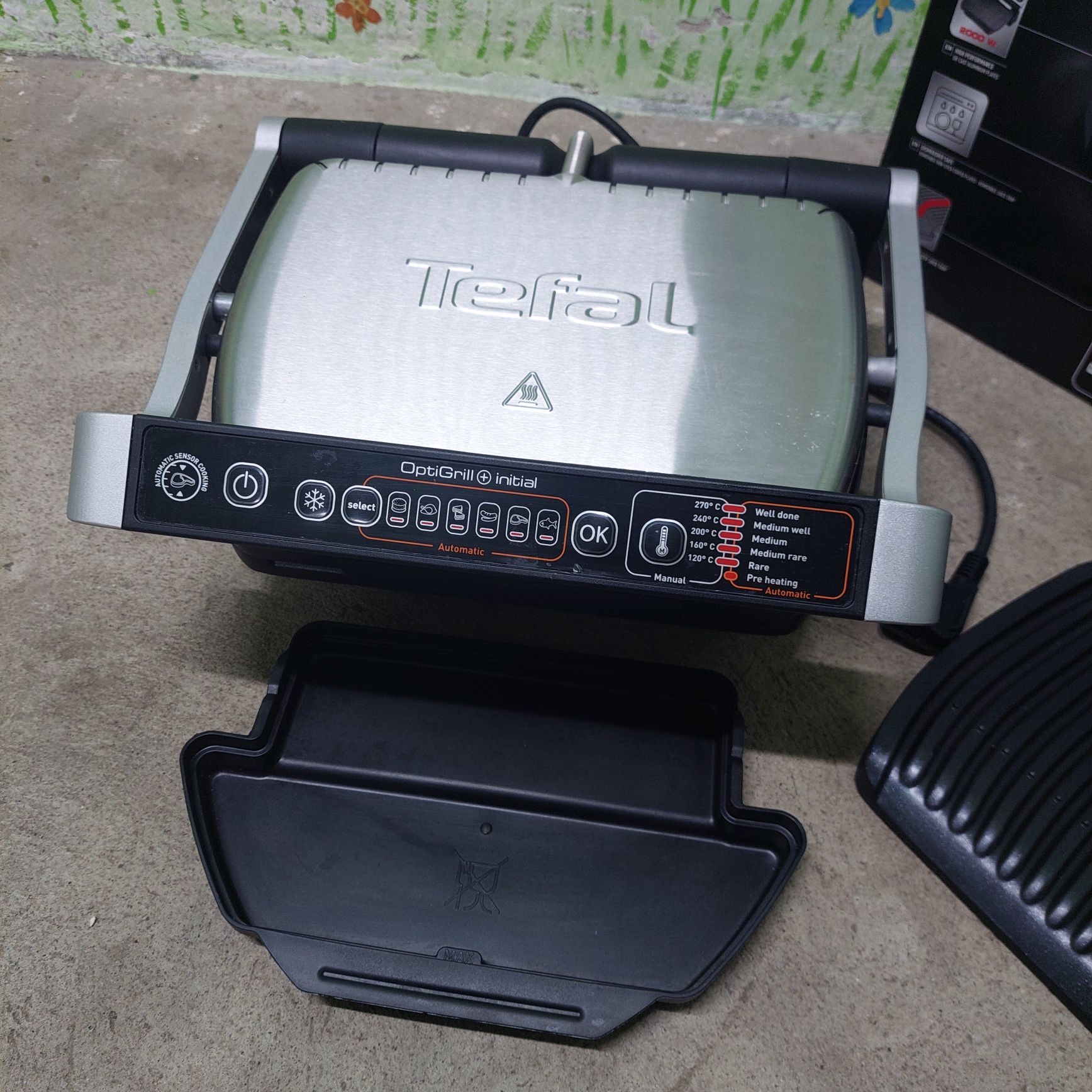 Гриль тефаль tefal initial вафельні пластини