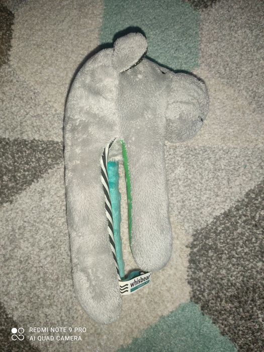 Sprzedam Misia Szumusia whisbear Szumiący Miś nożka turkusowa