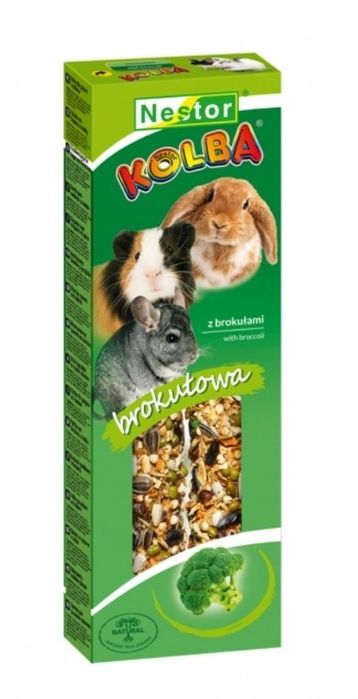 Kolba Classic dla gryzoni i królików z brokułem