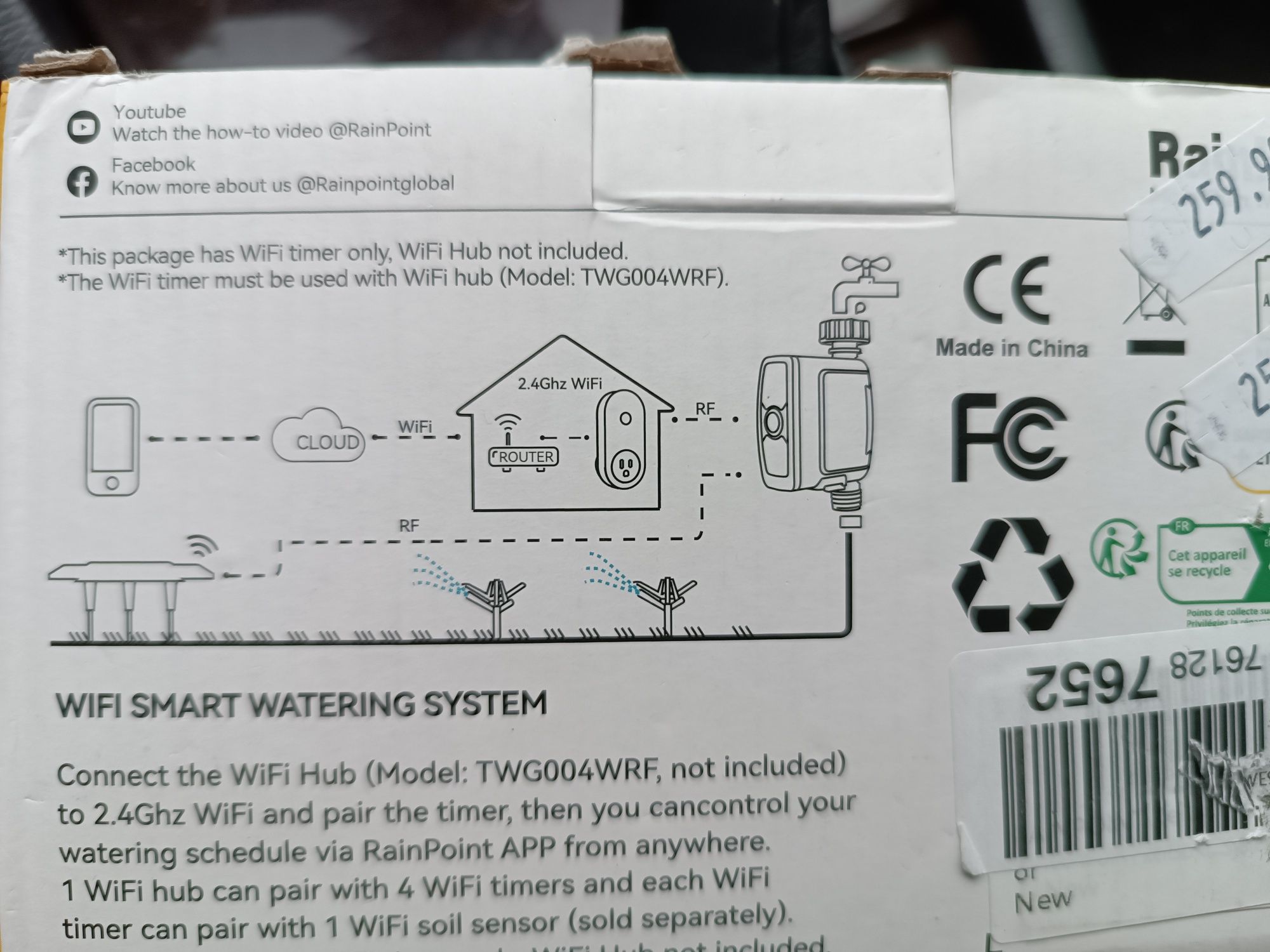 Zawór do wody Smart wifi