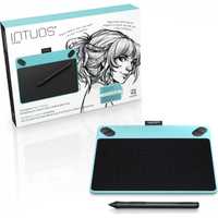 Графічний планшет Wacom Intuos Draw Blue Pen S