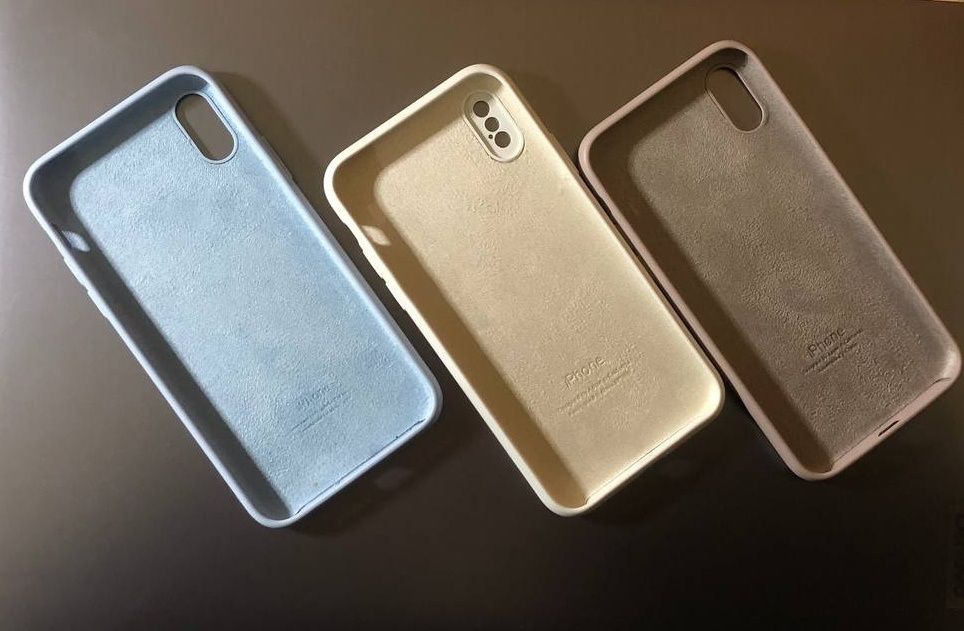 Чохли Silicone case для iPhone X/XS