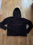 Bluza czarna kangurka z kapturem Girl rozm. L/40