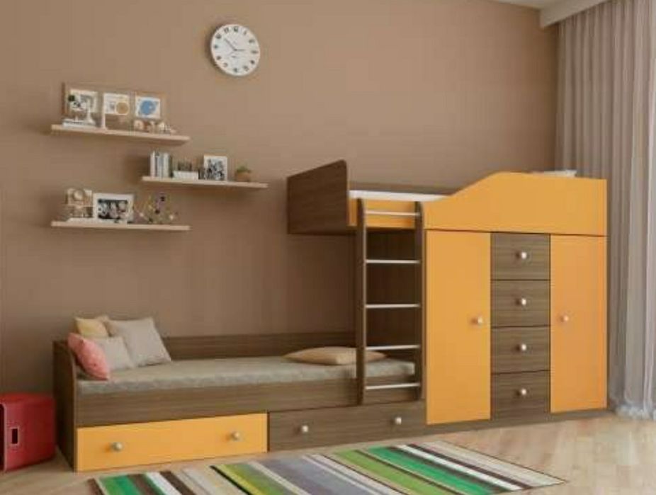 Двоярусне ліжко кровать двухъярусная