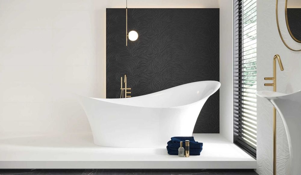 Płytka 29,8x89,8 CM ścienna Elegant Surface Nero A Struktura Gatunek 1