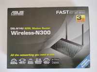 Router Modem - Asus Wireless N300,