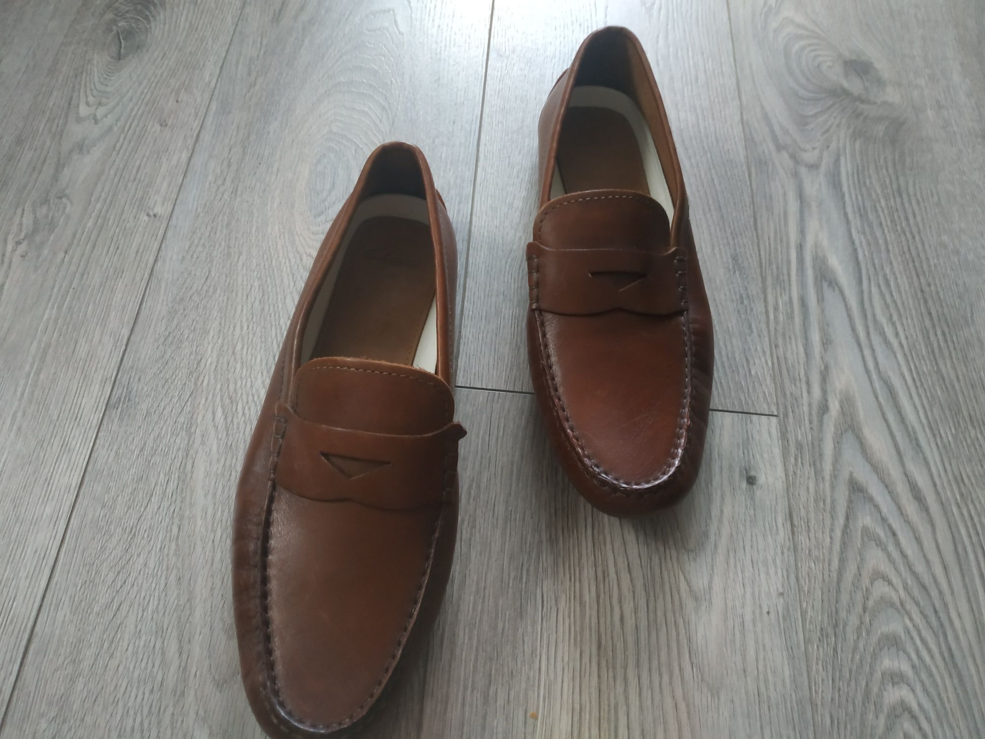Туфли, лоферы, мокасины Clarks p.44,5