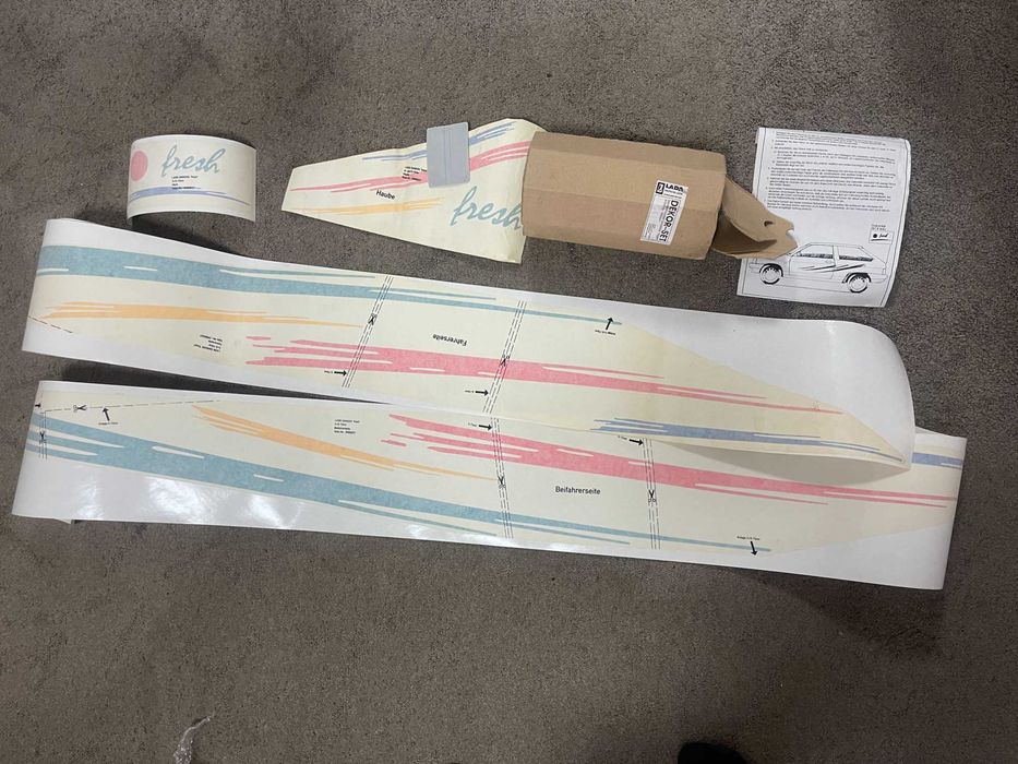 наклейки на авто ваз 2108.2109 hanseat