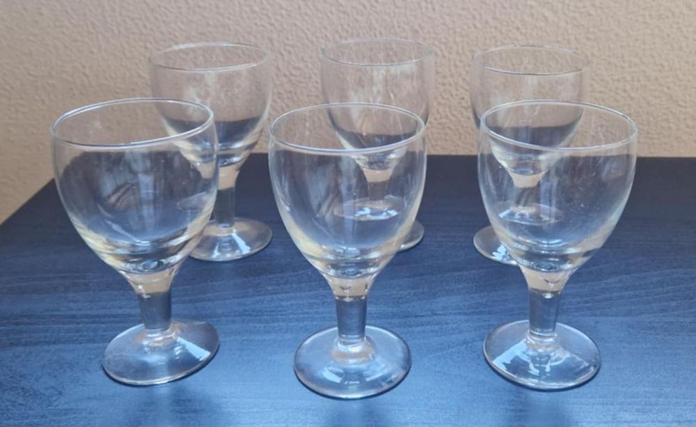 Conjunto de 6 copos de vidro