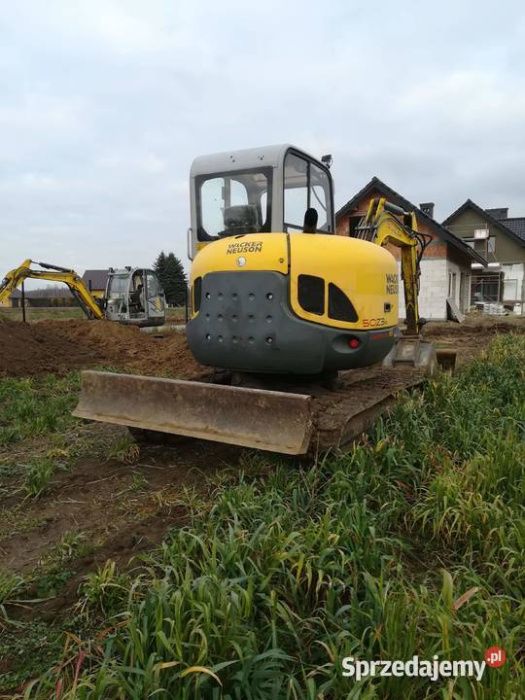 Wynajem koparek 1.7t, 4t, 6t i 8t