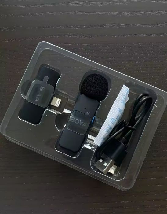 Microfone lapela para iPhone