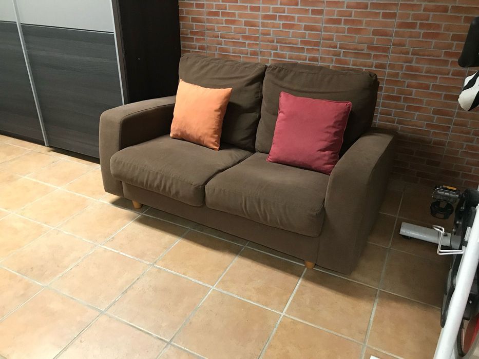 Vendo sofá castanho da marca Sancal