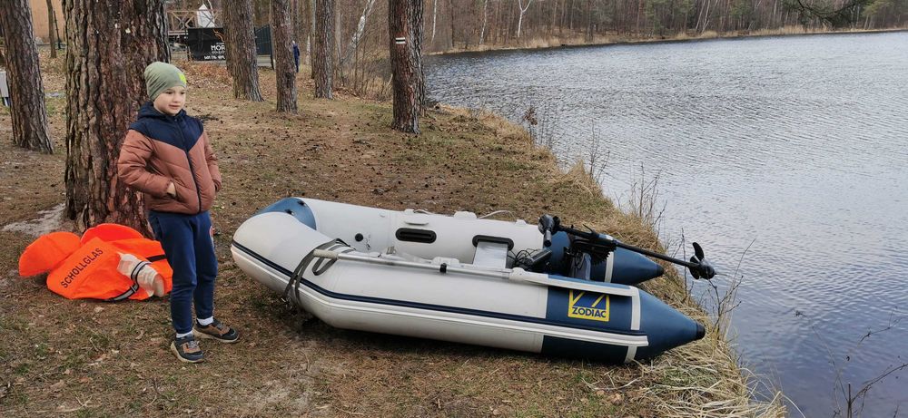 Ponton Zodiak 240 z kilem i sztywna podloga