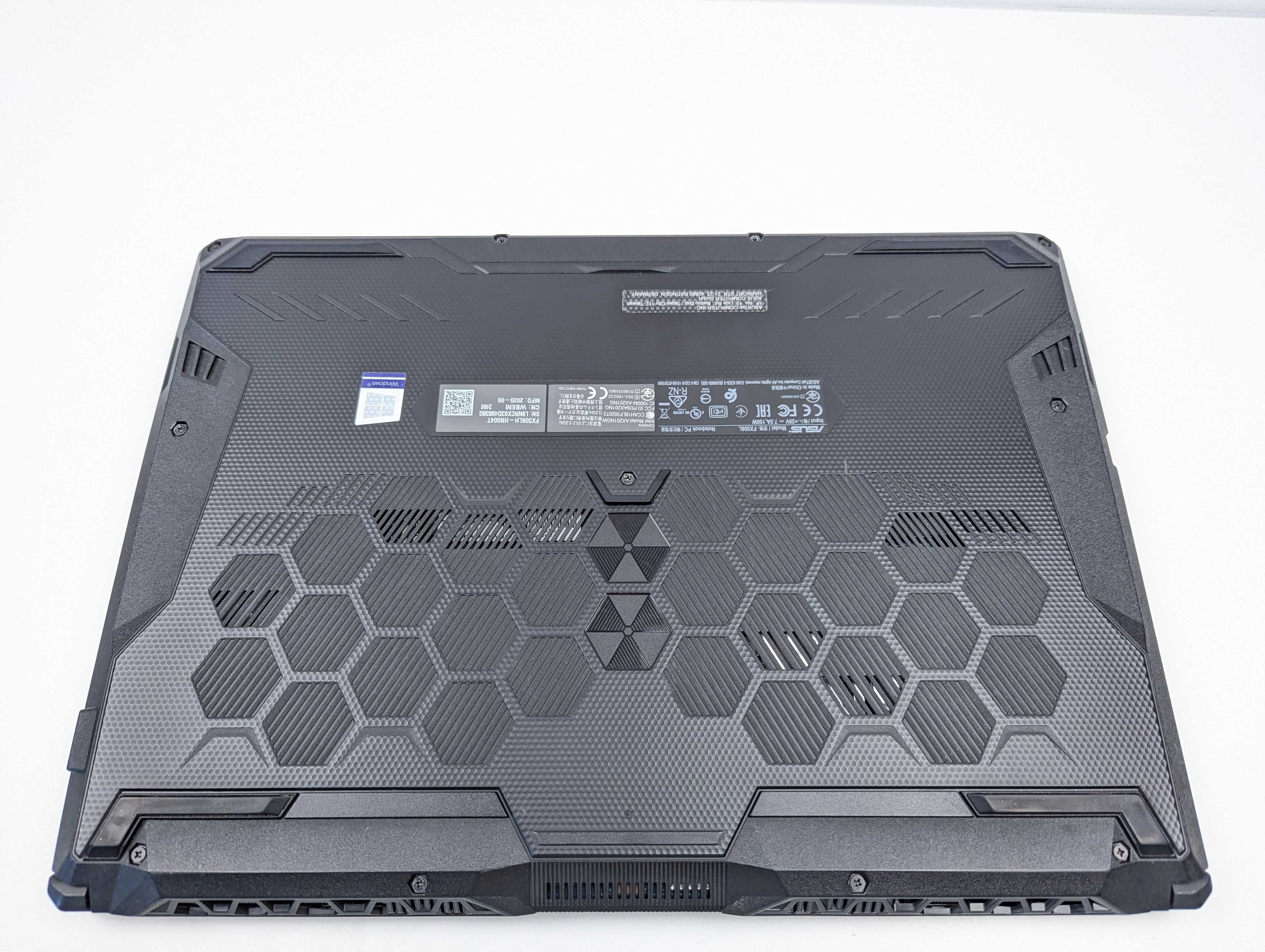 LAPTOP GAMINGOWY Asus TUF F15 GTX 1650 Ti i5-10300H 144 hz