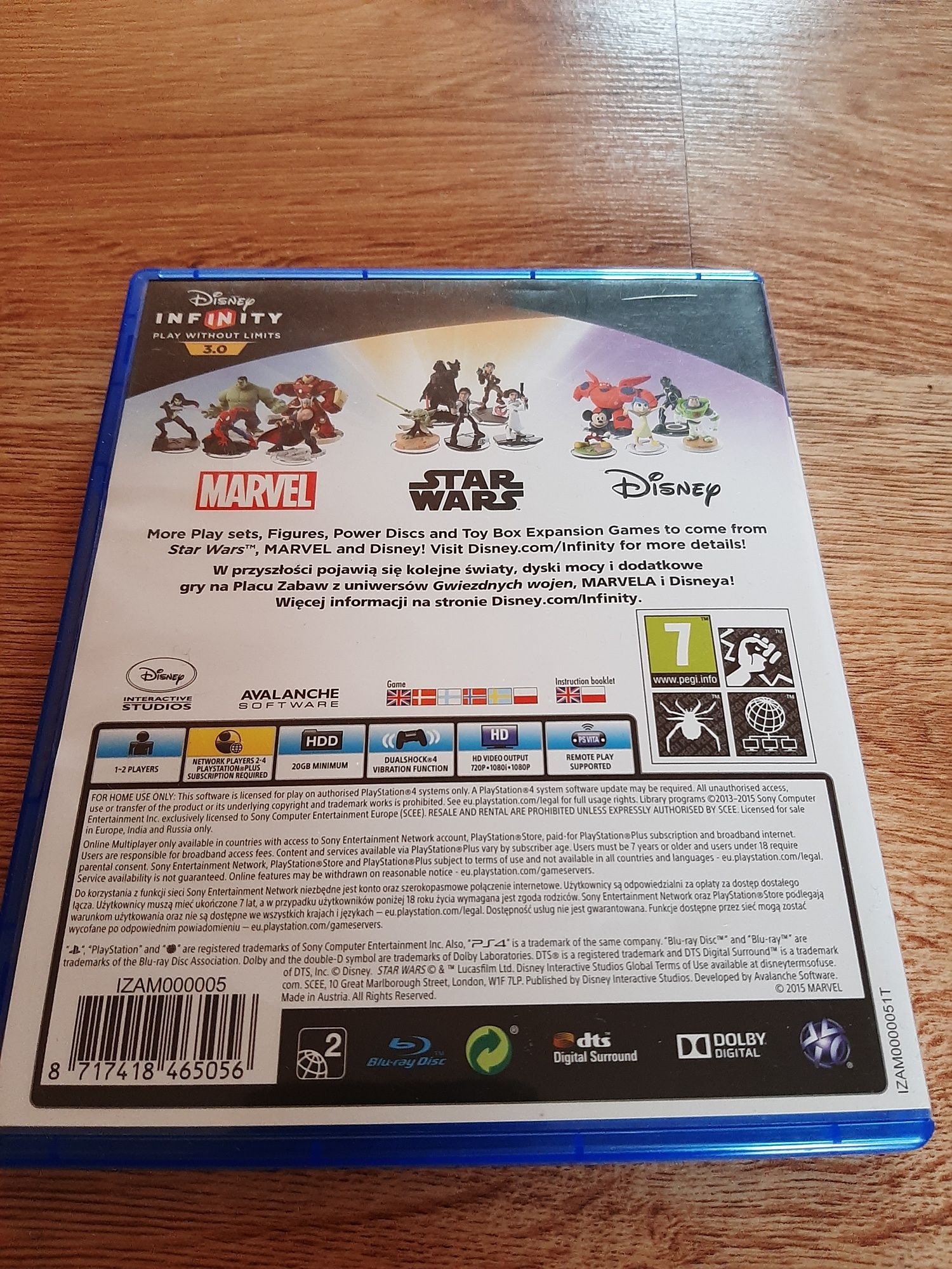 Gra Disney infinity 3.0 na PS4