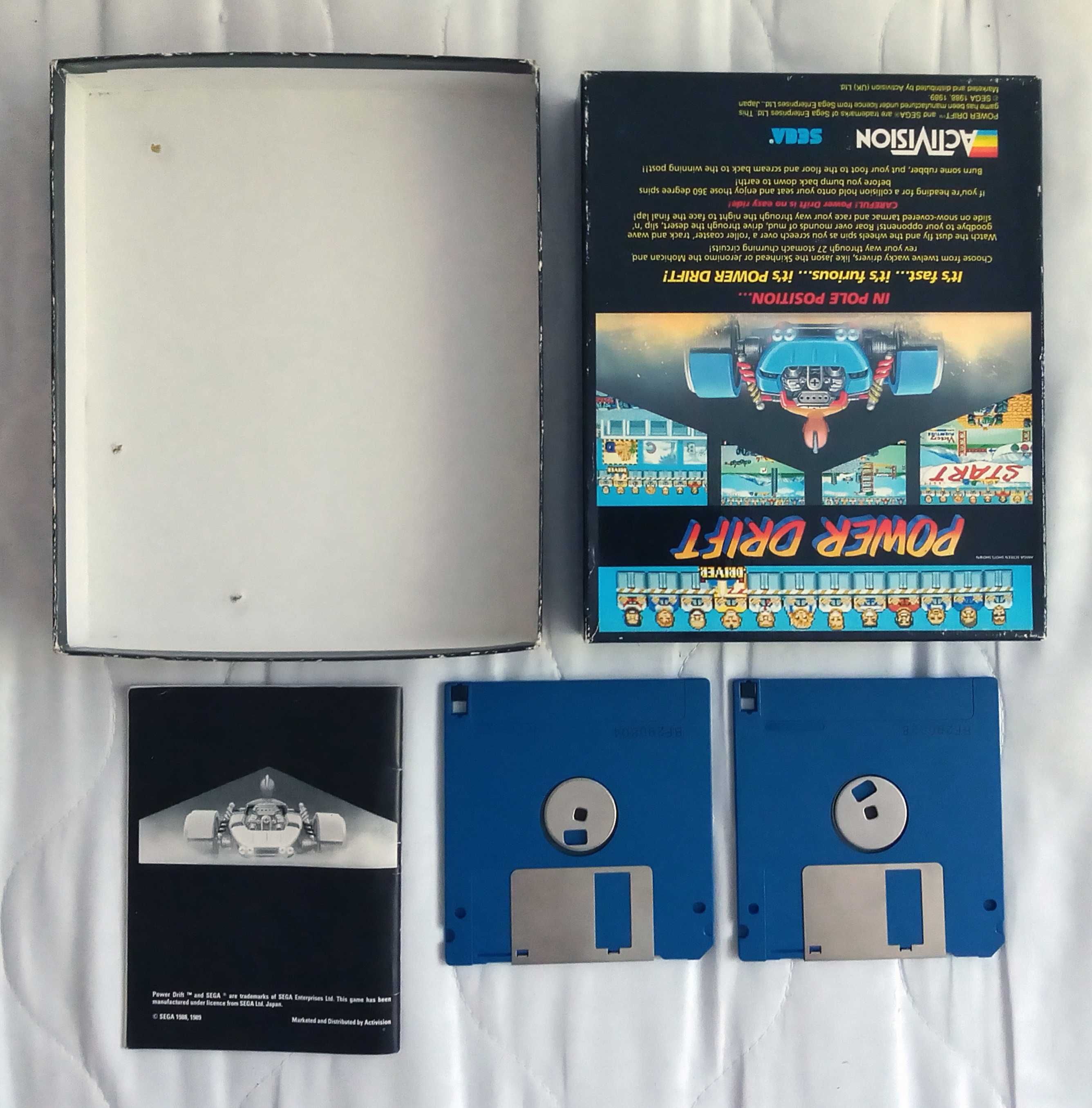 Power Drift Amiga Big Box Eng