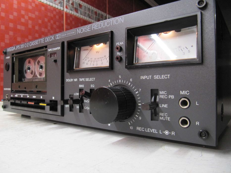 Касетна Дека від SONY - Wega JPS 351 C-2 HI-FI *Gold Vintage