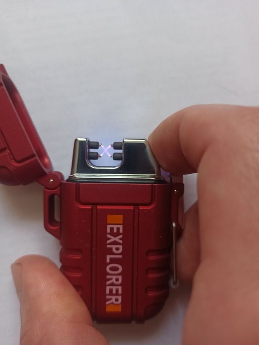 Зажигалка Explorer, зажигалка плазменная, зажигалка