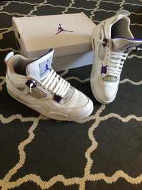 Jordan 4 metallic purple