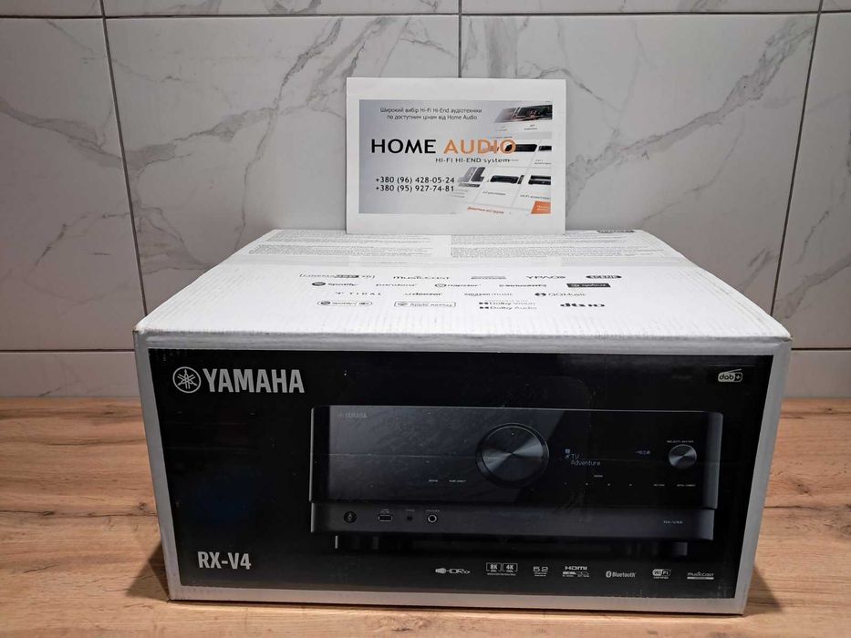 AV-ресивер Yamaha RX-V4A В наявності(RX-V6A/RX-A2A/RX-A4A/RX-A6A)
