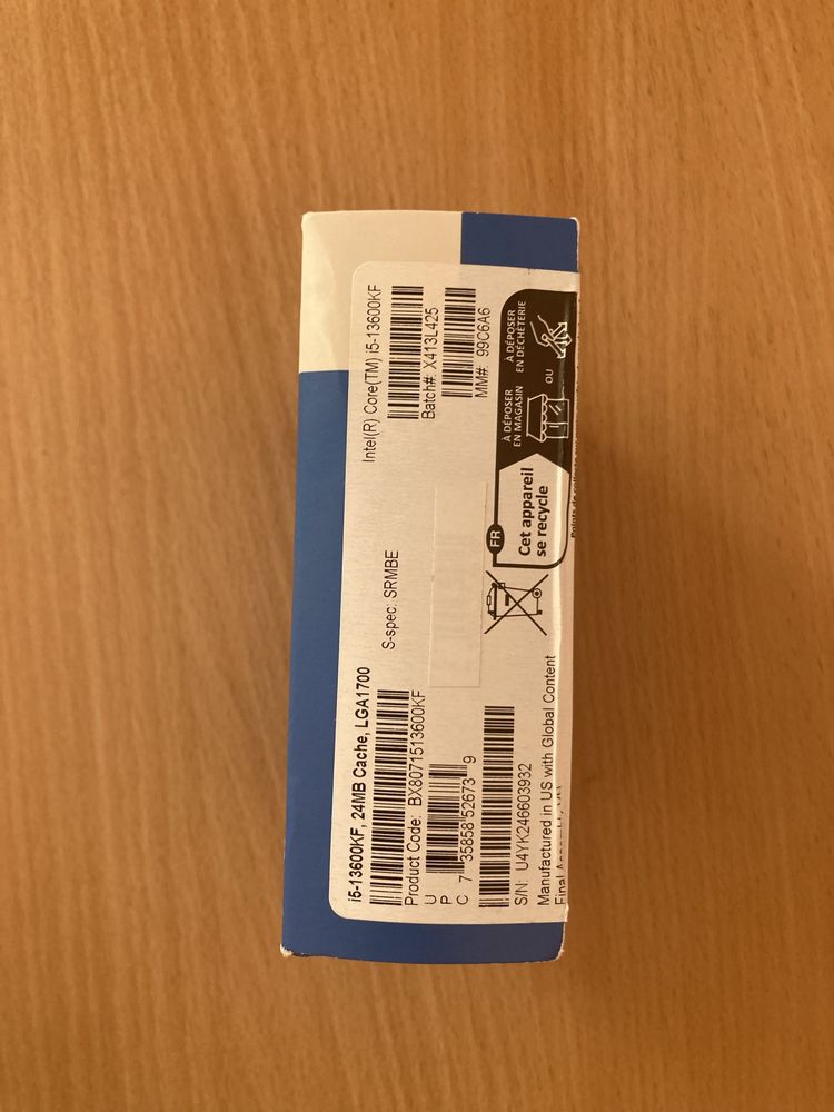 Процесор Intel i5-13600KF LGA1700 Новий