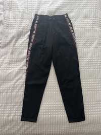 damskie spodnie chinosy xs 34 bershka