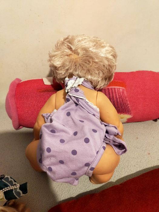 Lalka gumowa lata 80-90