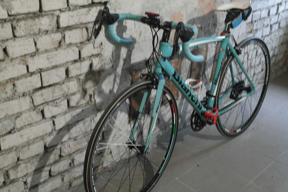 Kolarzówka-Szosa Bianchi Via Nireon7 Aluhydro-Karbon-Fajny StanZamiana