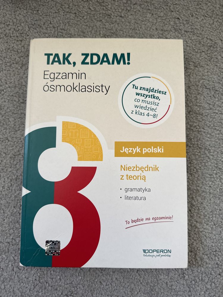 Tak Zdam! Niezbędnik do egzaminu ósmoklasisty