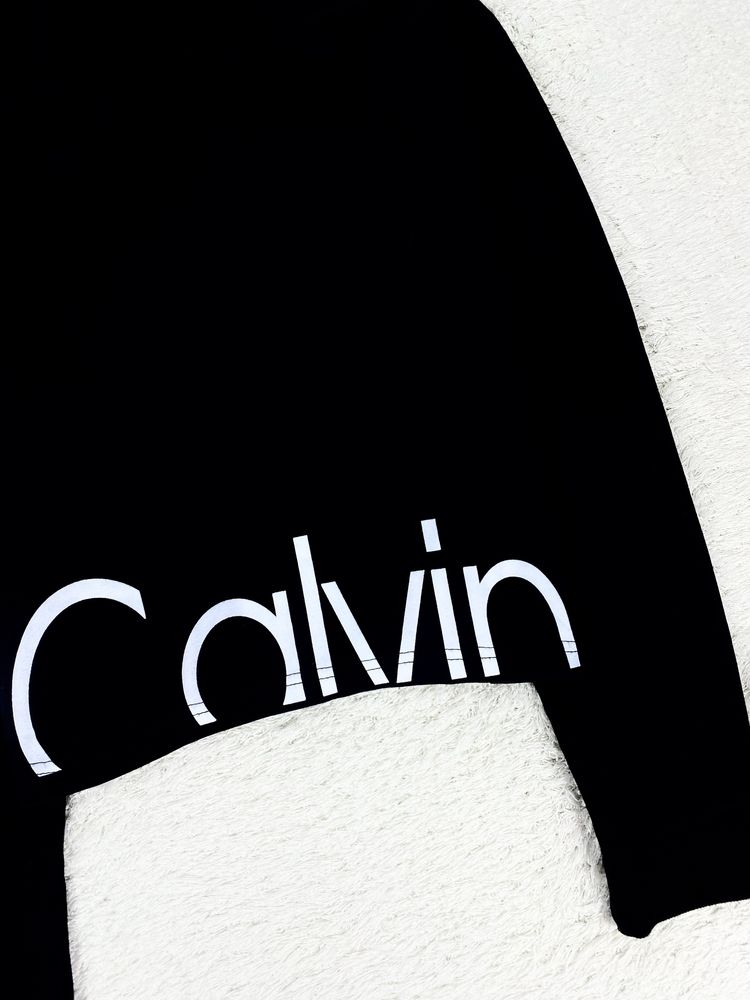 Укороченный худи Calvin Klein big logo nsw swoosh tech fleece худі