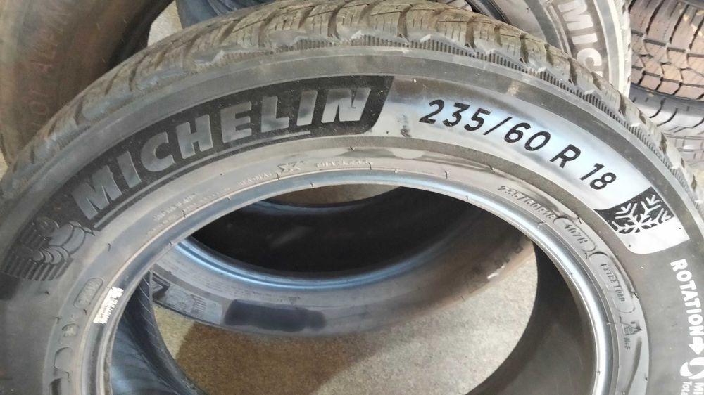 Michelin pilot alpine 5 suv 235/60r18