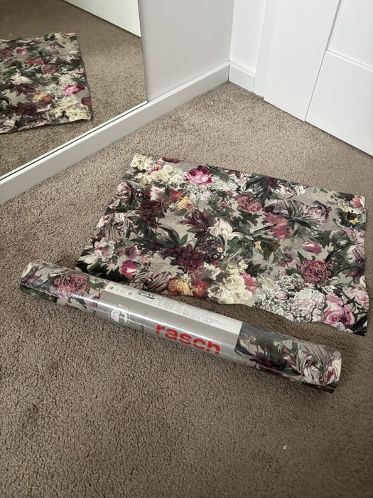 Tapeta w kwiaty rasch