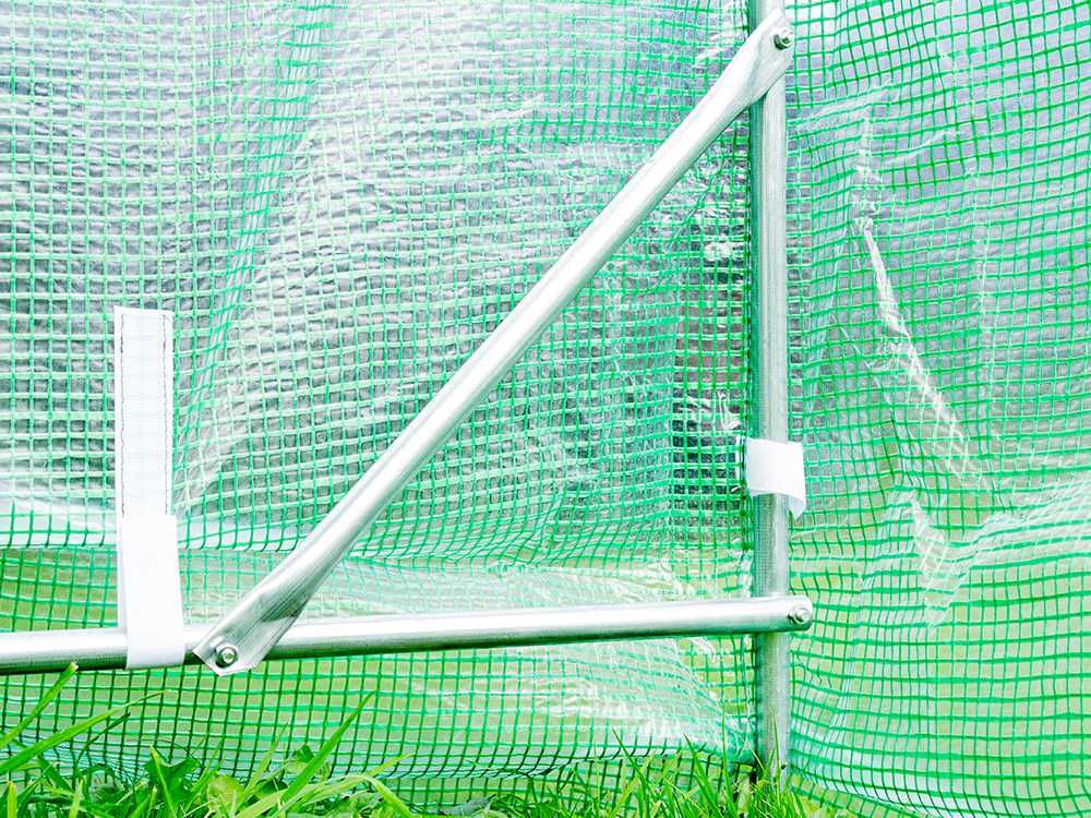 TUNEL FOLIOWY 8x3m foliówka foliowiec ogrodowy FOLIAK na pomidory