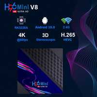 Смарт-приставка Android 10 H96 mini V8 2/16 GB Медіаплеєр Smart TV