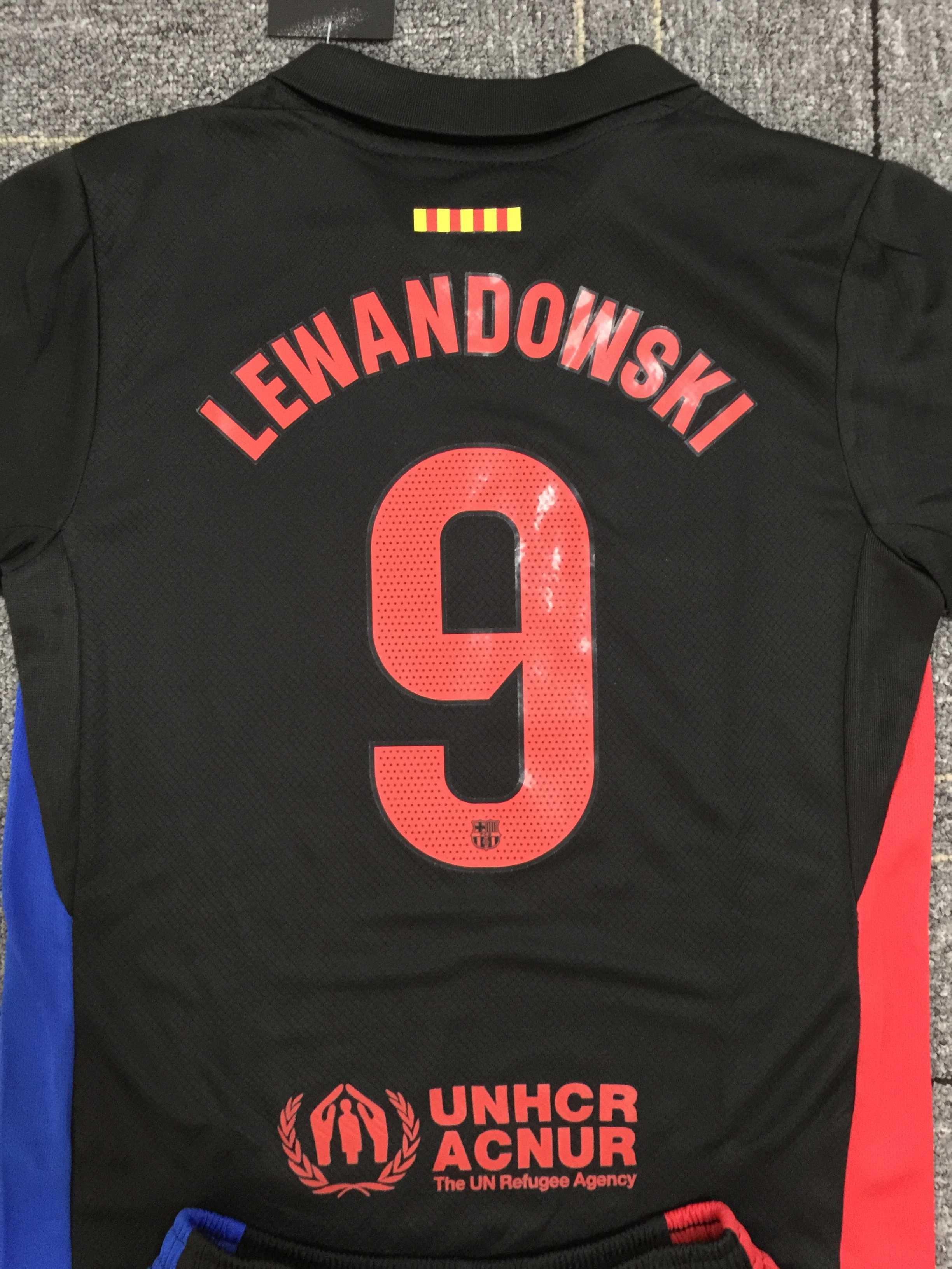 Odzież sportowa dla dzieci FC Barcelona 9 Robert Lewandowski R22