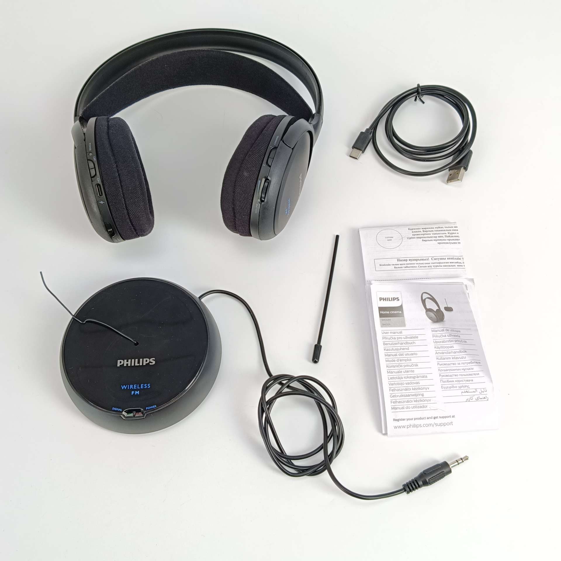 Słuchawki bezprzewodowe nauszne Philips SHC5200