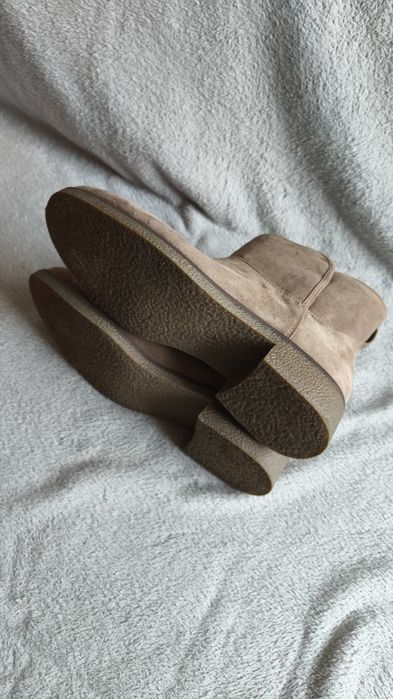 Botki F&F 41 beżowe