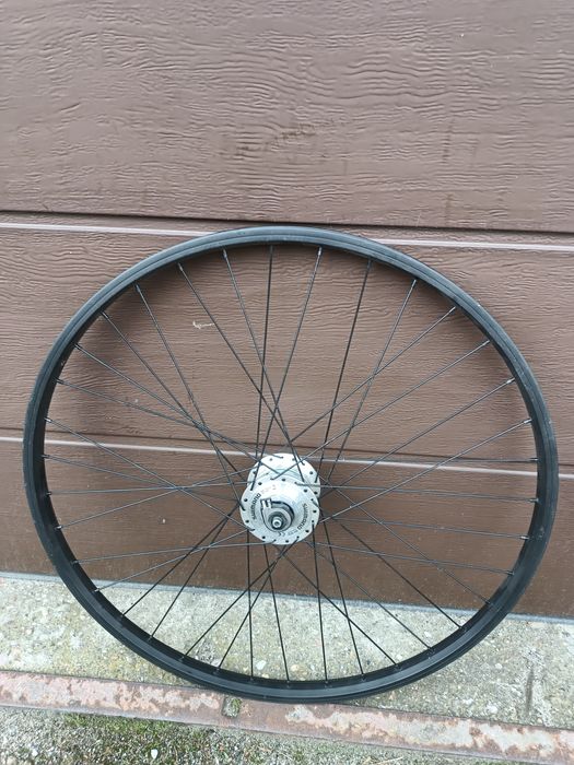 Koło rowerowe 26 cali pod tarcze dynamo w piaście