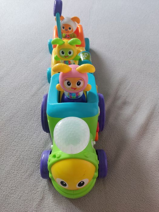 Fisher-Price, Interaktywny Pociąg BeBo, Poziomy nauki, zabawka edukacy