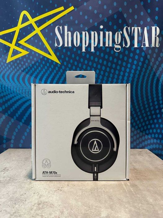 Навушники Audio-Technica ATH-M70x Black • Нові!